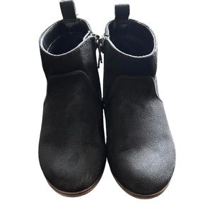 Toddler Girls’ Penelope Zipper Booties- Cat & Jack Brown 9T